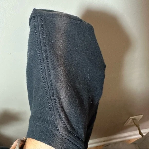 Adidas Black Graphic Tee with Colorful Lettering Women’s Size Medium - Picture 6 of 7